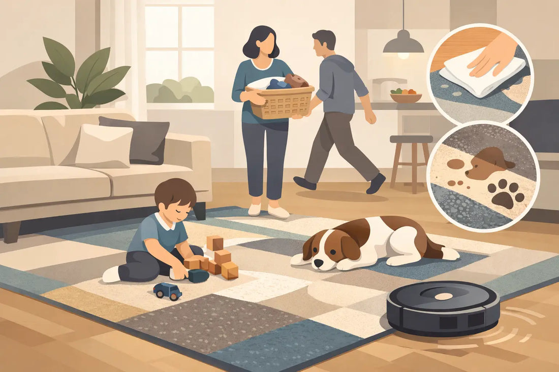 Best Rugs for Busy Homes That Still Look Beautiful
